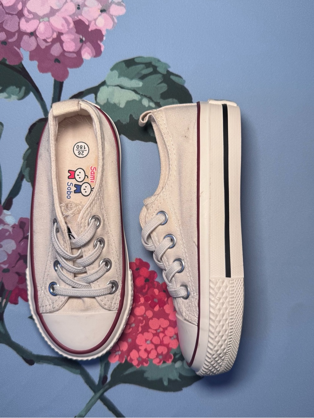 Sami Sobo Canvas Low-Top Toddler Sneakers size EU26/US 9.5